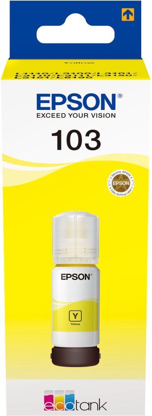 Epson 103 Inktcartridge Geel
