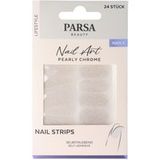 PARSA Beauty Nagelfolien Pearly Chrome Sticker pour ongles