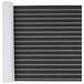 Syfax EVA Bootmat Gestreept Donkergrijs en Wit 240 x 90 cm