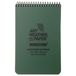 Modestone A33MIL Waterproof Top Spiral Military Notebook 96 x 148 mm, Olive