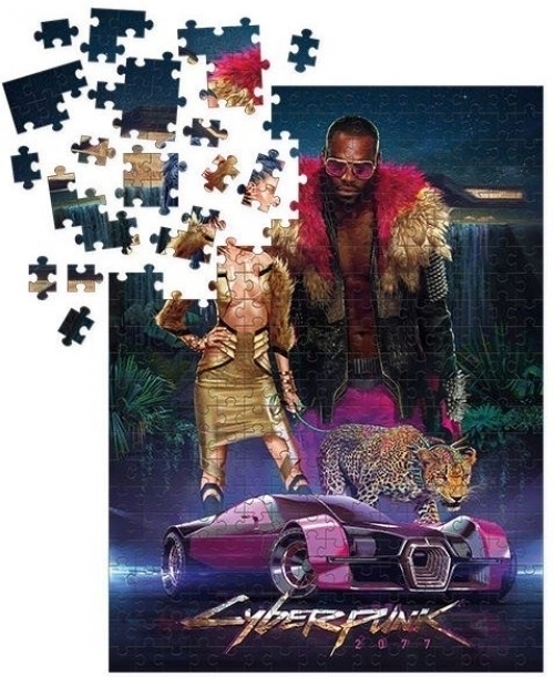 Dark Horse cyberpunk 2077 - neokitsch puzzle