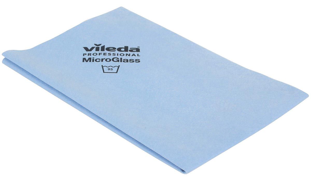 Vileda MicroGlass Microvezeldoek - Blauw - 3 stuks