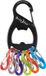Nite Ize Keyrack + S biner - sleutelhanger - zwart - RVS