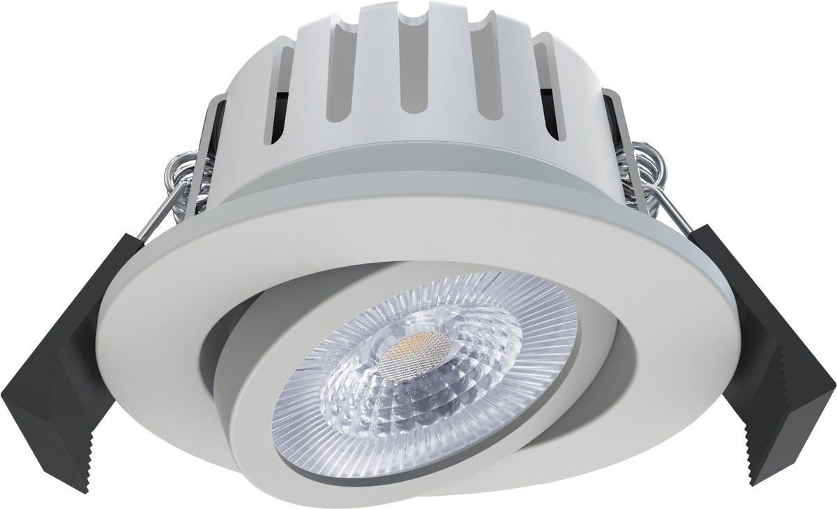 LEDVION Dimbare LED Inbouwspot Wit - IP65 - 5W - CCT - Badkamer - 2023