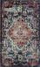 Safavieh Monaco Collectie MNC252 Boho Chic Geweven Vloerkleed, Blauw & Fuchsia, 91 x 152 cm