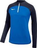 Nike Dames Top Met Lange Mouwen W Nk Df Acdpr Dril Top K, Koningsblauw/Obsidiaan/Wit., DH9246-463, L