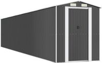 vidaXL Tuinschuur 192x1021x223cm Gegalvaniseerd Staal Antracietkleurig