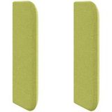 Vidaxl Tissu Vert Tête De Lit