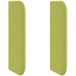 Vidaxl Tissu Vert Tête De Lit
