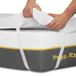 Ferlex Matrasoplegger, Visco-Gel, waterdicht, 5 cm, visco-elastisch, 100% | Tencel-weefsel, zeer zacht en koel, topper afneembaar en wasbaar (105 x 190 cm)
