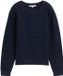 Tom Tailor Denim Pull en maille à col rond - Taille XXL - sky captain blue