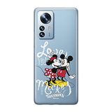 ERT GROUP mobiel telefoonhoesje voor Xiaomi 12 / 12X origineel en officieel erkend Disney patroon Mickey & Minnie 001