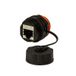 LogiLink NP0083 RJ-45 Zwart, Oranje Cat6a S/UTP (STP) IP68 Kabelconnector