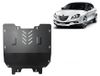 Lancia Protection de châssis en acier pour moteur et boîte de vitesses (2008-2014 Delta)