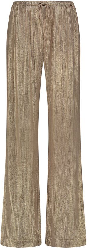 Nukus Mila Pants Shiny Pantalons Goud NKS09009 - XL (48)