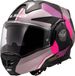 LS2 FF901 Advant X Ultra Grijs Paars 06 Systeemhelm - Maat L