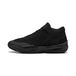 PUMA Court Pro 2 uniseks basketbalschoenen, Zwart, Maat 38