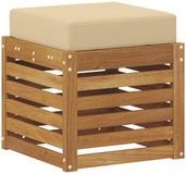 vidaXL - Tuinbank - Massief Acacia Hout - Naturel