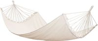 AMANKA XXL Hangmat voor 2 personen, 400 x 160 cm, 150 kg, Katoen, Beige