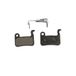 Shimano Falkx Schijfremblokken - Organisch - Voor Shimano XTR/Saint/Deore - Set van 2 - Inclusief Veertje