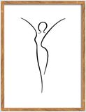 Walther Silhouette - Houten lijst - Fotoformaat 30x40 cm - Natuur