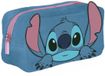 Disney Lilo & Stitch Étui à crayons en peluche/stylo Organiseur personnel Bleu 22x10cm
