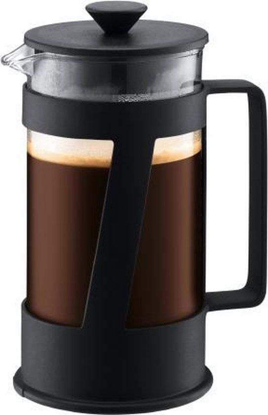 Bodum Crema Cafetière - 8 Kops - 1,0 L - Zwart