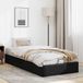 Maison Exclusive - Cadre de lit ottoman sans matelas noir 100x200 cm similicuir