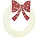 Couronne 60 LED Blanc Chaud Acrylique 76 x 76 x 8,5 cm