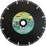wolfcraft - Disque de coupe diamant PRO Ø 230 mm - Béton et pierre - 5 mm d'épaisseur