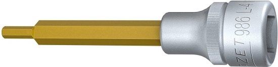 Hazet - Bitdop inbus lang 1/2 " 4 mm
