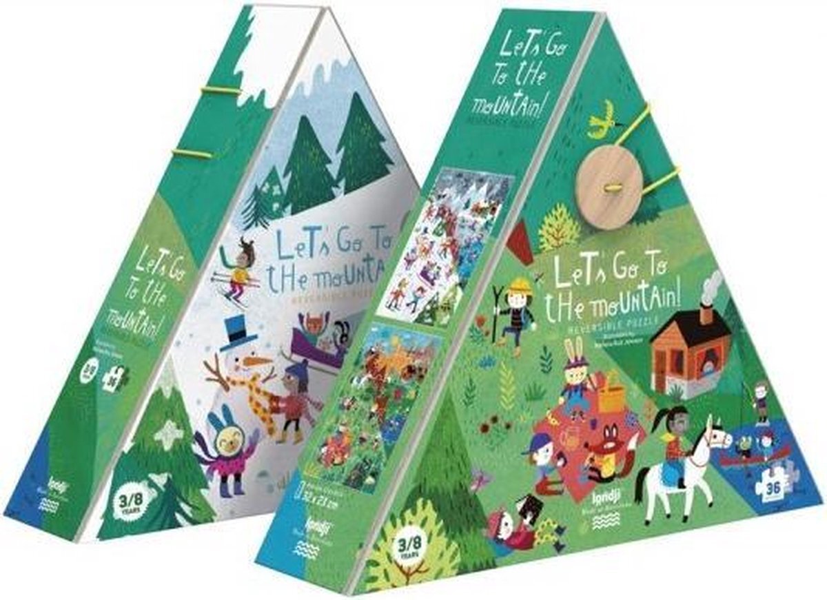 Londji Puzzel let's go to the mountain 3+ jaar -