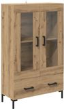 vidaXL Highboard Artisan Eiken 69,5 x 31 x 115 cm
