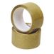 Cogex 81353 tape Havanna, 50 m x 48 mm, 2 rollen, grijs