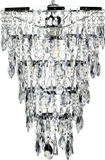 Beliani ENTWASH - Lustre ovale en fer argenté - 1 ampoule - E27