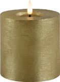 Countryfield Lyon LED stompkaars - goud - D10 x H10 cm - timer
