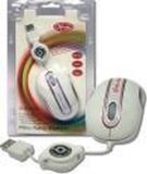 3free 3F-MSM201/WP muis USB Type-A Optisch 800 DPI Wit