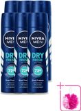 Nivea Men Dry Fresh Déodorant Spray - 150 ml - 6 Pièces