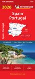 Spain Michelin Spain & Portugal 2026 - Michelin National Map 734