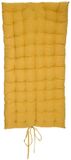 Atmosphera Vloerkussen Matras - okergeel - polyester/katoen - 120 x 60 x 5 cm