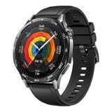 HUAWEI WATCH GT 5 46mm Smartwatch, Modern design,Ultieme hardloop- en fietservaring,Toonaangevend in gezondheid,Maximale batterijduur van 14 dagen, Compatibel met iOS en Android,Zwart