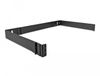 Delock 19 inch Wandhouder 1 HE Zwart