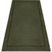Aura Tapis Aura J2659a Vert - Cadre, Lignes Structurel, Moderne Vert 200x290 Cm