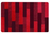 Spirella 10.16191 Badteppich 70 x 120 cm, plank rood