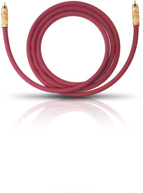 OEHLBACH 20546 audio kabel 6 m RCA Bordeaux