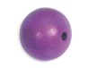 Houten bal paars diameter 15 mm. 300 stuks. ca.