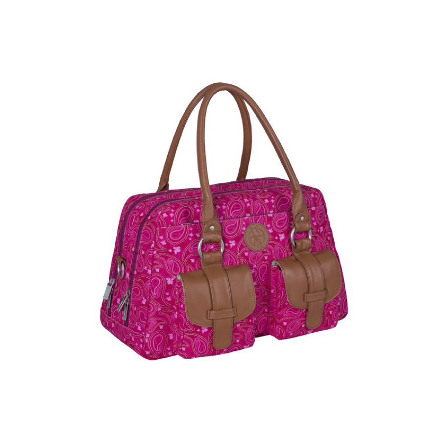 Lässig Luiertas Vintage Metro Bag Paisley pink