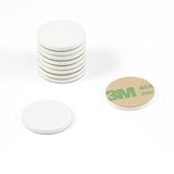 Magneet Expert 20mm dia x 2mm dik Wit Geschilderd Mild Steel Schijf met 3M Zelfklevende (Pack van 10)