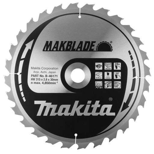 Makita Hout: tafelzaag