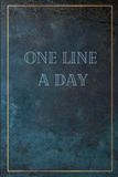 One Line A Day: Five year memory journal for daily meditation and mindfulness